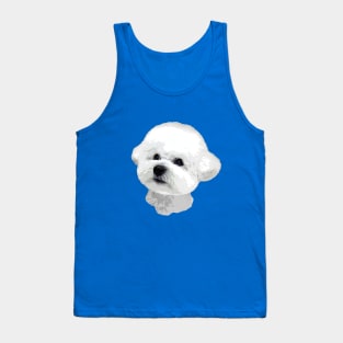 Bichon Frise Adorable Look Tank Top